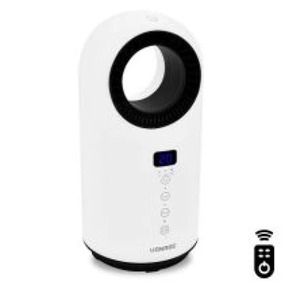 Electric fan heater – 1500W – ceramic – white | bladeless