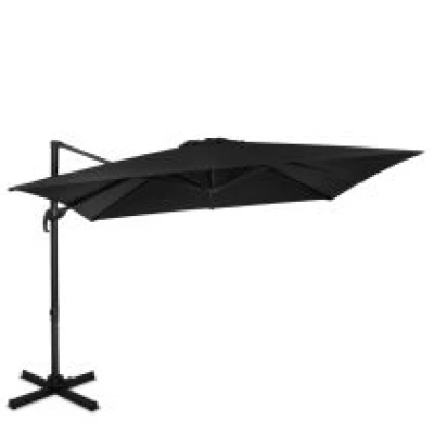 Parasol Pisogne 300x300cm - Cantilever parasol | Anthracite/Black