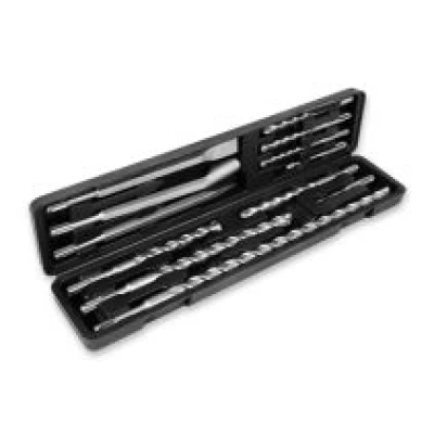 Drill and chisel set SDS-Plus – 12-piece – Universal | Incl. storage case