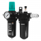 Unité de maintenance pneumatique | Déshumidificateur d'air comprimé, régulateur de pression, atomiseur d'huile