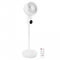 BREEZE Ventilateur sur pied - silencieux - 98cm - blanc | Télécommande inclue