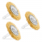 Set de brosses - pour brosse à désherber sans fil WB506DC | 3 pcs