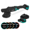 PRO Dual Action Polisher 20V – Ø 125mm | Incl. 2x 2.0Ah Battery, quick charger and 5 polishing pads