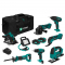 Pack outils sans fil Plate-forme de batteries 20V - 4.0Ah | 7 machines, 2 batteries 4.0 Ah et un chargeur rapide