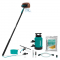 Brosse à laver télescopique en aluminium 6,50m et filtre à eau DI - Set complet