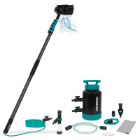 PRO 3K Full Carbon Telescopic Wash Brush 7,50m and Water Softener | Complete Set 