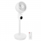 BREEZE Ventilateur sur pied - silencieux - 88cm - blanc | Télécommande incluse