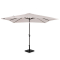 Parasol Rosolina Beige 280x280cm - Premium parasol | Incl. Pied de parasol