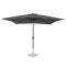 Parasol Rosolina 280x280cm - Parasol de jardin haut de gamme | Gris