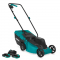 Tondeuse à gazon sans fil 20V – Moteur sans balais – Largeur de coupe 32 cm | 2 batteries 2.0Ah et chargeur inclus