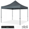 Tente de réception - 3x3 m - Tente de réception Premium Easy-Up | Gris
