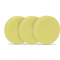 Disques de polissage - 125mm – 3 pièces - jaunes