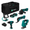 Pack outils sans fil Plate-forme de batteries 20V | 4 machines, 2 batteries 4.0Ah et chargeur incl.