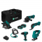 Pack outils sans fil Plate-forme de batteries 20V | 5 machines, 2 batteries 4.0Ah et chargeur incl.