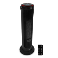 Electric tower fan heater - 2000W - Ceramic| Incl. Remote control