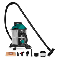 Aspirateur à eau et poussière 1400W avec réservoir de 20L | Câble de 6 mètres