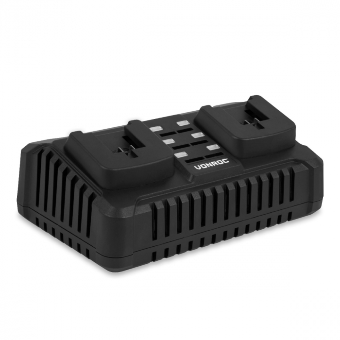 Chargeur rapide double 20V | Gamme Plate-forme de batteries 20V main product photo